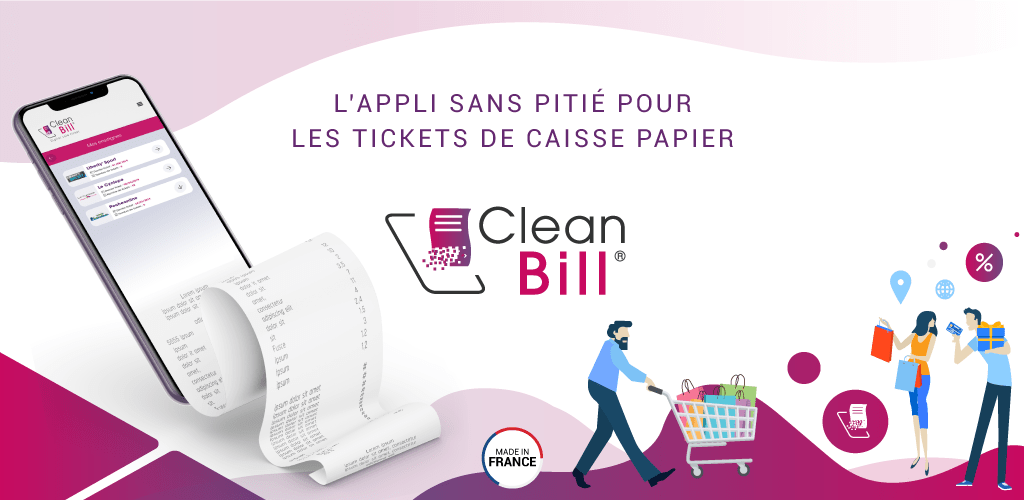 Bandeau l'appli sans pitié pour les tickets de caisse papier